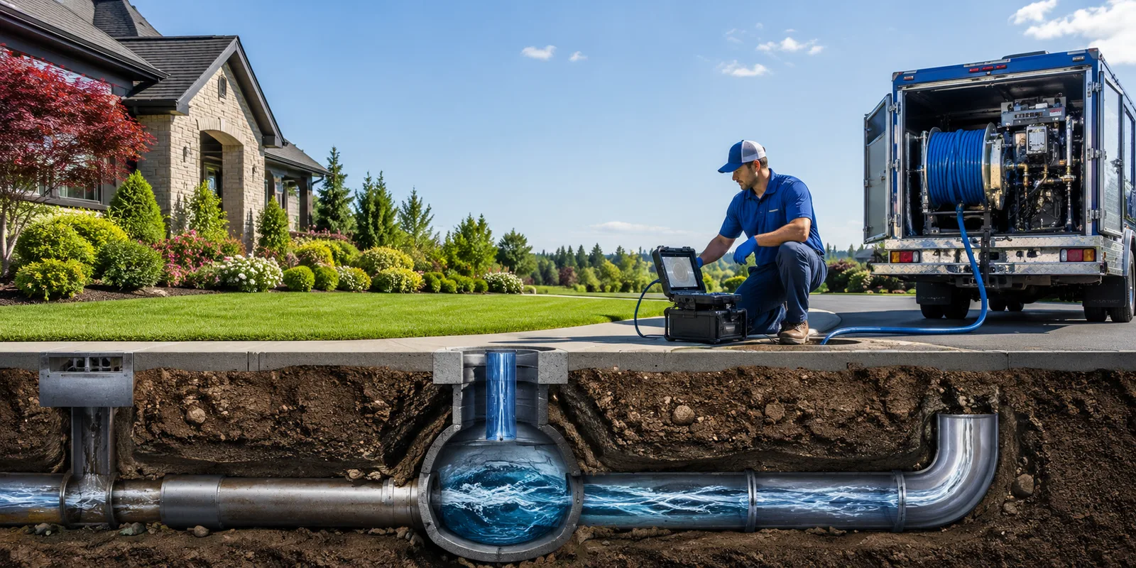Drainage restoration information for Sandy Ridge, PA